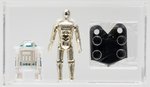 STAR WARS: THE EMPIRE STRIKES BACK - LOOSE ACTION FIGURE R2-D2 (SENSORSCOPE) & C-3PO (REMOVABLE LIMBS) PAIR CAS 85.