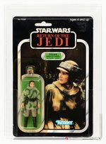 STAR WARS: RETURN OF THE JEDI - PRINCESS LEIA ORGANA (COMBAT PONCHO) 77 BACK-A AFA 80+ Y-NM.