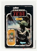 STAR WARS: RETURN OF THE JEDI - YODA 65 BACK-B AFA 75 EX+/NM (BROWN SNAKE - MEXICO).