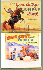 "THE GENE AUTRY JUMP UP BOOK WITH 5 POP-UP PICTURES."