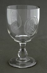 GRANT & WILSON SCARCE 1872 JUGATE GOBLET.