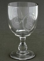 GRANT & WILSON SCARCE 1872 JUGATE GOBLET.