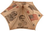 McKINLEY & ROOSEVELT JUGATE UMBRELLA.