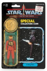 STAR WARS: POWER OF THE FORCE - B-WING PILOT 92 BACK CARDED ACTION FIGURE.
