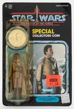 STAR WARS: POWER OF THE FORCE - LANDO CALRISSIAN (GENERAL PILOT) 92 BACK CARDED ACTION FIGURE.