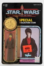 STAR WARS: POWER OF THE FORCE - IMPERIAL DIGNITARY 92 BACK CARDED ACTION FIGURE.