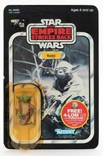 STAR WARS: THE EMPIRE STRIKES BACK - YODA 47 BACK CARDED ACTION FIGURE.