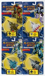 MACHINE WARS - TRANSFORMERS SET OF 8 CARDED VEHICLES.