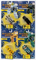 MACHINE WARS - TRANSFORMERS SET OF 8 CARDED VEHICLES.