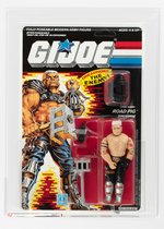 G.I. JOE: A REAL AMERICAN HERO - ROAD PIG SERIES 7/34 BACK AFA 80+ NM.