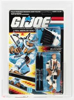 G.I. JOE: A REAL AMERICAN HERO - BLIZZARD SERIES 7/34 BACK AFA 80 NM.