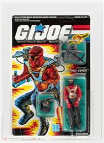 G.I. JOE: A REAL AMERICAN HERO - ASTRO VIPER SERIES 7/34 BACK AFA 80 NM.