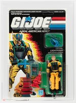 G.I. JOE: A REAL AMERICAN HERO - LIGHTFOOT SERIES 7/34 BACK AFA 75 EX+/NM.