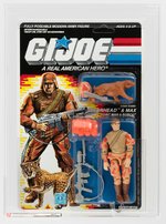 G.I. JOE: A REAL AMERICAN HERO - SPEARHEAD & MAX SERIES 7/34 BACK AFA 85 NM+.