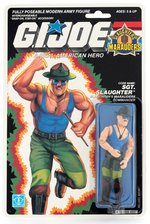 G.I. JOE: A REAL AMERICAN HERO - SGT. SLAUGHTER (SLAUGHTER'S MARAUDERS) SERIES 8/34 BACK CARDED ACTION FIGURE.