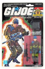 G.I. JOE: A REAL AMERICAN HERO - LOW-LIGHT (SLAUGHTER'S MARAUDERS) SERIES 8/34 BACK CARDED ACTION FIGURE.