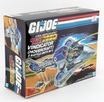 G.I. JOE: A REAL AMERICAN HERO - BATTLE FORCE 2000 VINDICATOR (HOVERCRAFT) SERIES 6 BOXED VEHICLE.