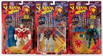 TOY BIZ MARVEL LOT OF 6 CARDED ACTION FIGURES - X-FORCE (4X), GHOST RIDER, INCREDIBLE HULK (2X).