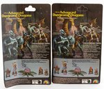 ADVANCED DUNGEONS AND DRAGONS ITALIAN ISSUE CARDED PAIR.