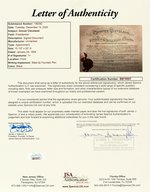 GROVER CLEVELAND POSTMASTER APPOINTMENT DOCUMENT SIGNED AS PRESIDENT.