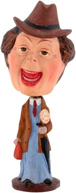 "VOTES FOR WOMEN" SUFFRAGE BOBBLE HEAD FIGURE.