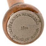 "CLEVELAND & HENDRICKS 1884 GUARD OF HONOR" CANE TOPPER.