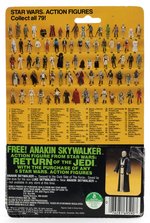 STAR WARS: RETURN OF THE JEDI - WICKET W. WARRICK 79 BACK-B CARDED ACTION FIGURE.