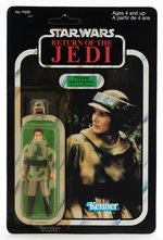 STAR WARS: RETURN OF THE JEDI - PRINCESS LEIA ORGANA (COMBAT PONCHO) 77 BACK CARDED ACTION FIGURE (KENNER CANADA).