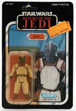 STAR WARS: RETURN OF THE JEDI - KLAATU (SKIFF GUARD OUTFIT) 77 BACK-A CARDED ACTION FIGURE.