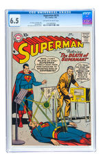 SUPERMAN CGC LOT OF THREE.