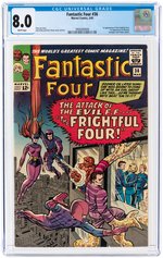 FANTASTIC FOUR #36 MARCH 1965 CGC 8.0 VF (FIRST FRIGHTFUL FOUR & MEDUSA).