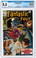 FANTASTIC FOUR #94 JANUARY 1970 CGC 5.5 FINE- (FIRST AGATHA HARKNESS).