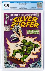 SILVER SURFER #2 OCTOBER 1968 CGC 8.5 VF+.