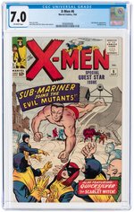 X-MEN #6 JULY 1964 CGC 7.0 FINE/VF.