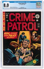 CRIME PATROL #12 JUNE-JULY 1949 CGC 8.0 VF.