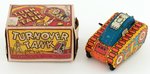 MARX  TURNOVER TANK BOXED WIND-UP TOY.