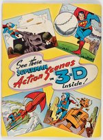 THREE-DIMENSION ADVENTURES SUPERMAN COMIC BOOK.