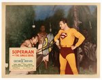 SUPERMAN AND THE JUNGLE DEVIL LOBBY CARD.