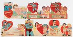 SUPERMAN VALENTINES LOT OF 8.