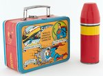 SUPERMAN CLASSIC METAL LUNCHBOX & THERMOS.