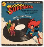 SUPERMAN PHONO-COMIC BOOKS BOOK/RECORD SET NO. 1.