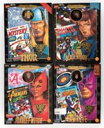 MARVEL FAMOUS COVER SERIES LOT OF 12 AVENGERS & X-MEN BOXED FIGURES.