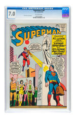 SUPERMAN CGC LOT OF THREE.