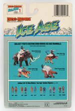 DINO-RIDERS ICE AGE ACTION FIGURE 2 PACK (ONK & BUZZ) ON CARD.