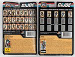 G.I. JOE 25TH ANNIVERSARY COLLECTION LOT OF 9 CARDED FIGURES.