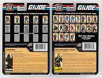 G.I. JOE 25TH ANNIVERSARY COLLECTION LOT OF 22 CARDED FIGURES.