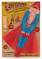 FLYING SUPERMAN TRANSOGRAM CARDED TOY.