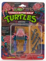 TEENAGE MUTANT NINJA TURTLES - KRANG SERIES 2/14 BACK CARDED ACTION FIGURE.