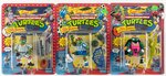 TEENAGE MUTANT NINJA TURTLES: SEWER SPORTS ALL-STARS CARDED ACTION FIGURE TRIO.