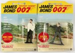 JAMES BOND SECRET AGENT 007 GILBERT CARDED FIGURE SET OF 10.